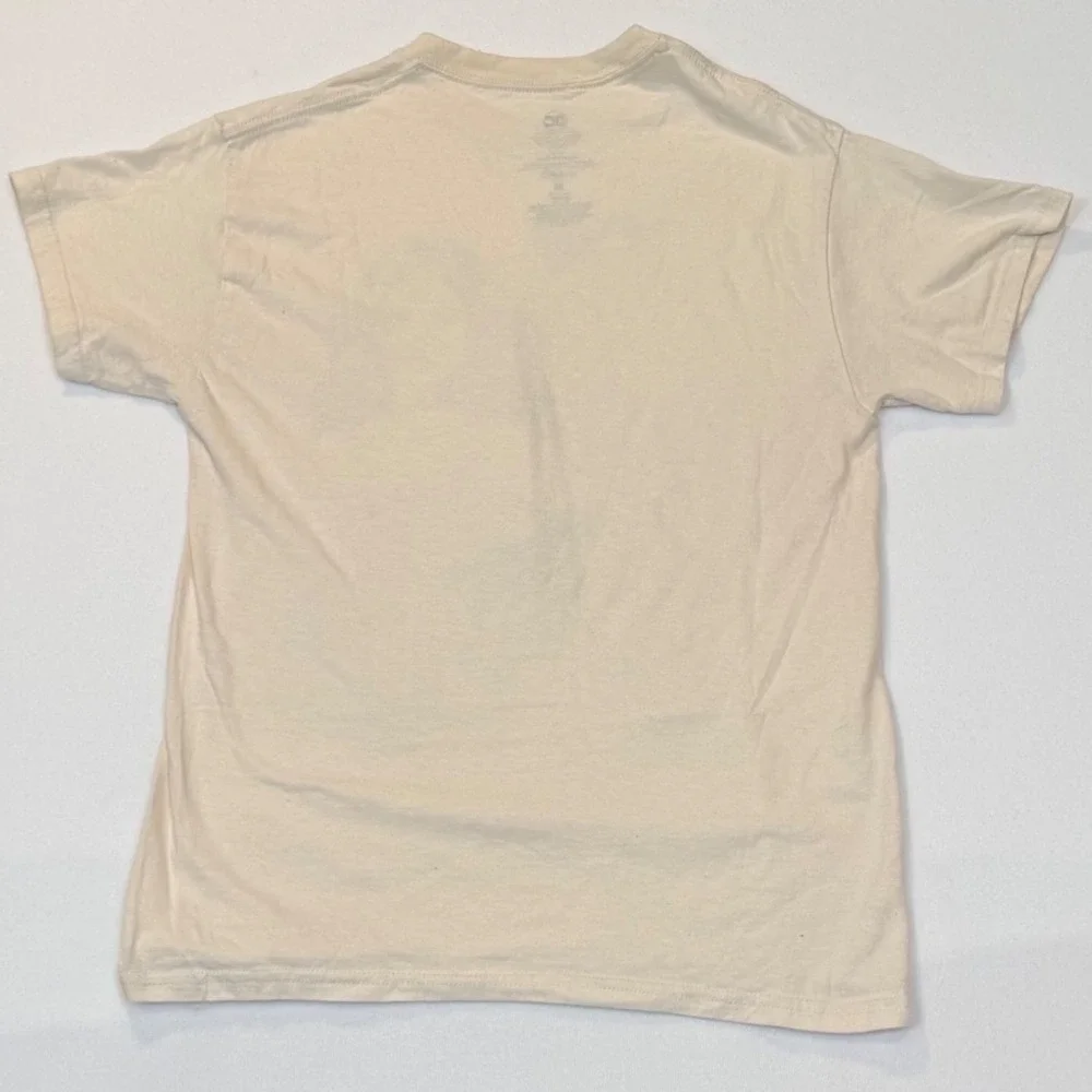 DC Comics Wonder Woman Graphic T-Shirt Tan Hybrid Apparel Medium Retro Comic Tee